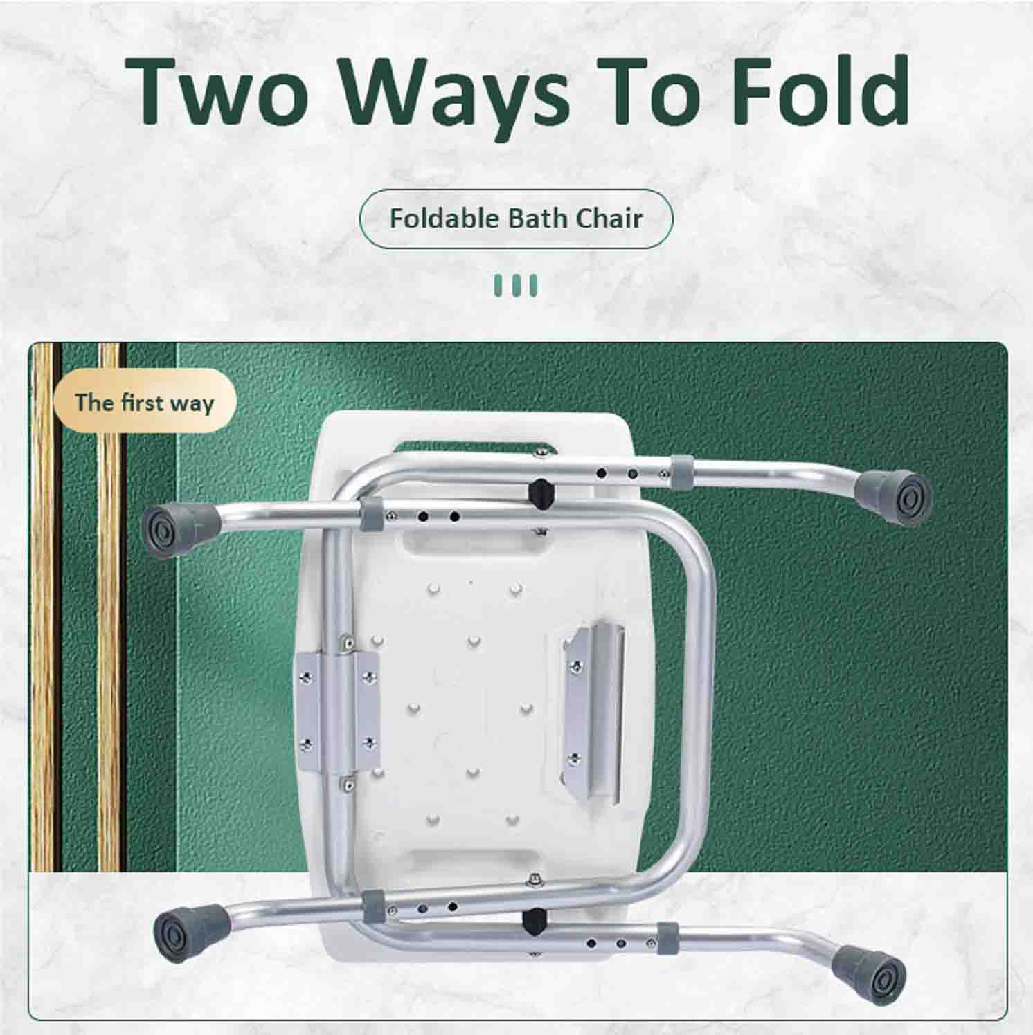 folding bathroom stool